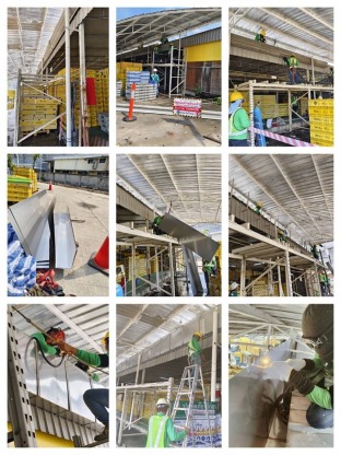 รับเหมาติดตั้งรางน้ำ ระยอง - รับเหมาติดตั้งรางน้ำฝน ชลบุรี - บูรพารางน้ำฝน